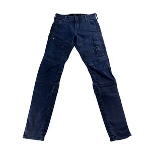 G-Star Raw Men's Airblaze 3D Skinny Denim Jeans Originals Pitch Black Size 28x32